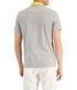 ALFANI Men's Sunset Stripe Polo Shirt Yellow/ Grey Size 2XL